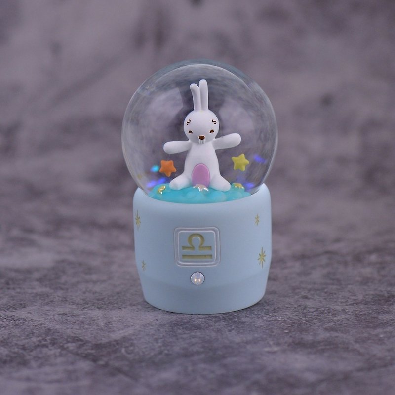 萌趣星座系列-天秤 水晶球擺飾 舒壓療癒 生日 情人節 交換 禮物 - 裝飾/擺設  - 玻璃 