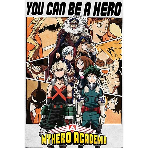 Dope 私貨 【我的英雄學院】 My Hero Academia (Be a Hero) 進口海報