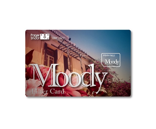 2024年版_フィルターカード Moody_ペーパーシュートカメラ専用 16・18