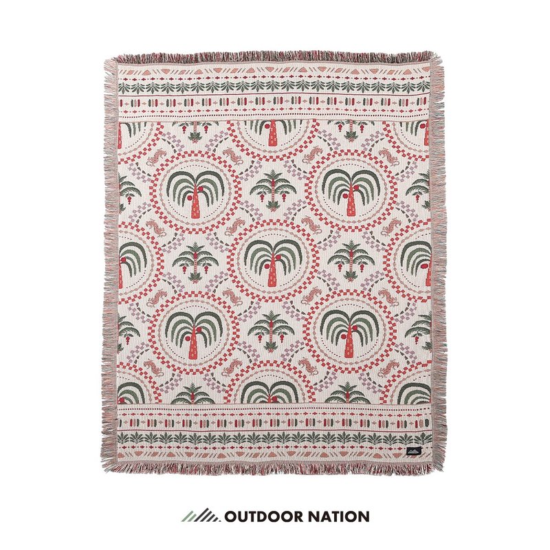 Outdoor Nation戶外萬用毯/ 加長版/ 豹之森 - 露營用品 - 棉．麻 