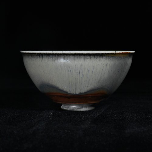 臺灣青澹窯 手作柴燒上釉茶碗NT05