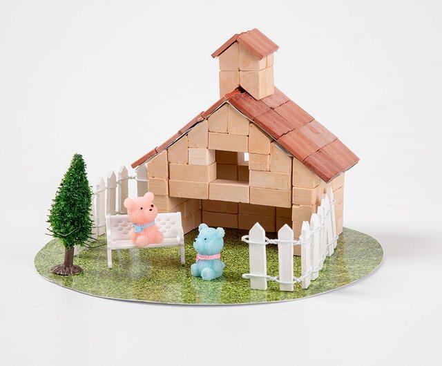 Ecoey ミニ レンガ造りの建物 暖かい小屋 子供用の建物のおもちゃ 教育と遊びで親子関係を促進します ショップ Tancaohua 陶芸 ガラス Pinkoi Ecoey ミニ レンガ造りの建物 暖かい小屋 子供用の建物のおもちゃ 教育と遊びで親子関係を促進します ショップ Tancaohua 陶芸 ガラス Pinkoi