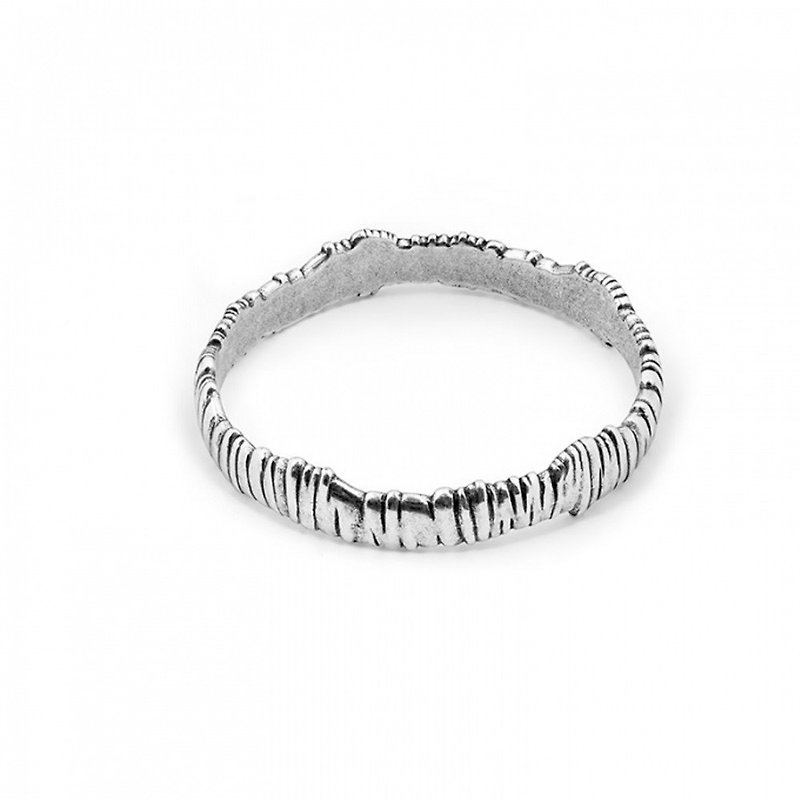Irregular branch bracelet - Bracelets - Other Metals Silver