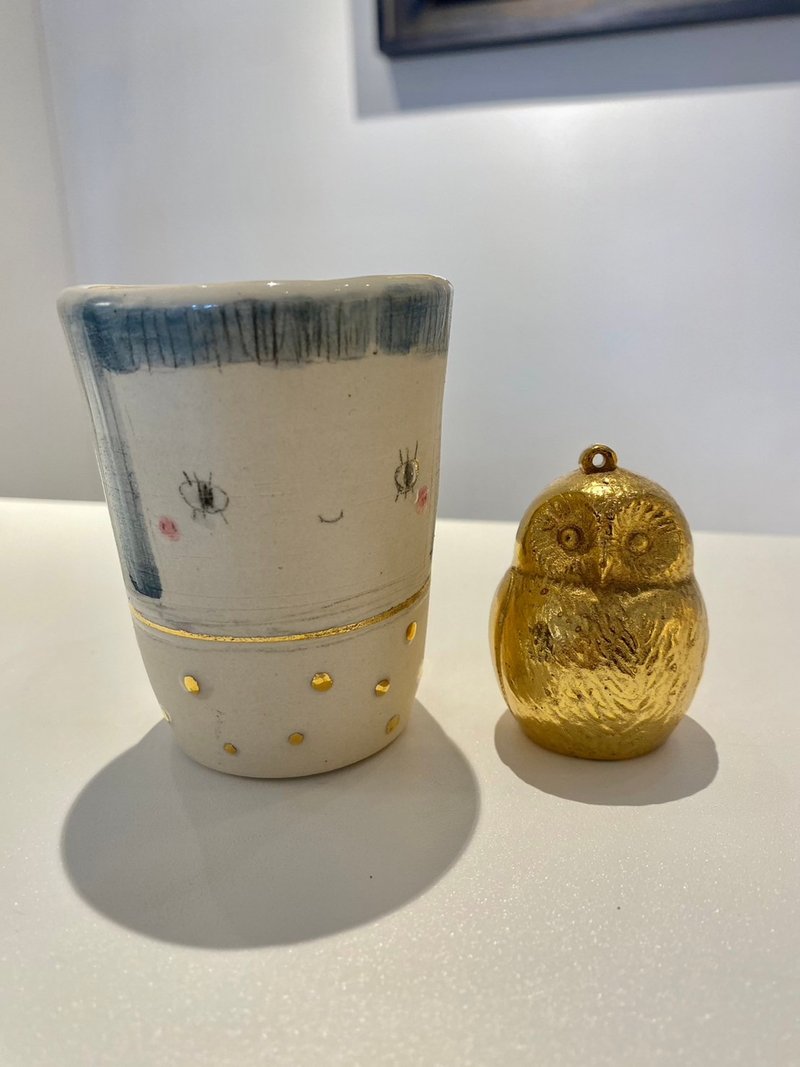 香港藝術家譚卓文手作可愛陶瓷杯 (女生) - 其他杯子 - 陶 
