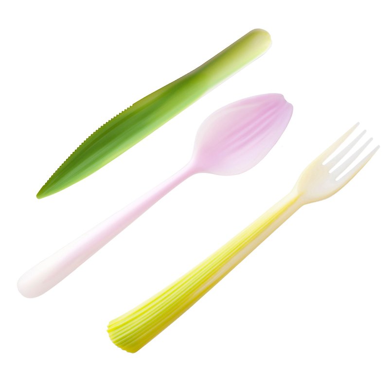 engraft 生物塑料餐具套裝 蔬菜為設計靈感 大好設計河山商店 - 廚具 - 塑膠 