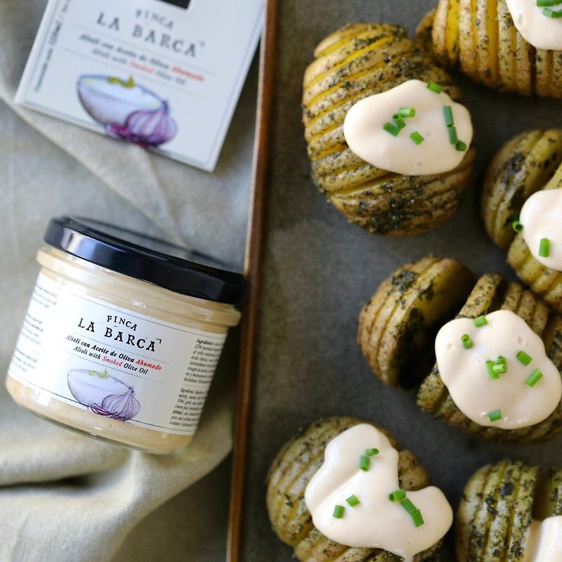 FINCA LA BARCA Garlic Mayonnaise - Jams & Spreads - Fresh Ingredients 