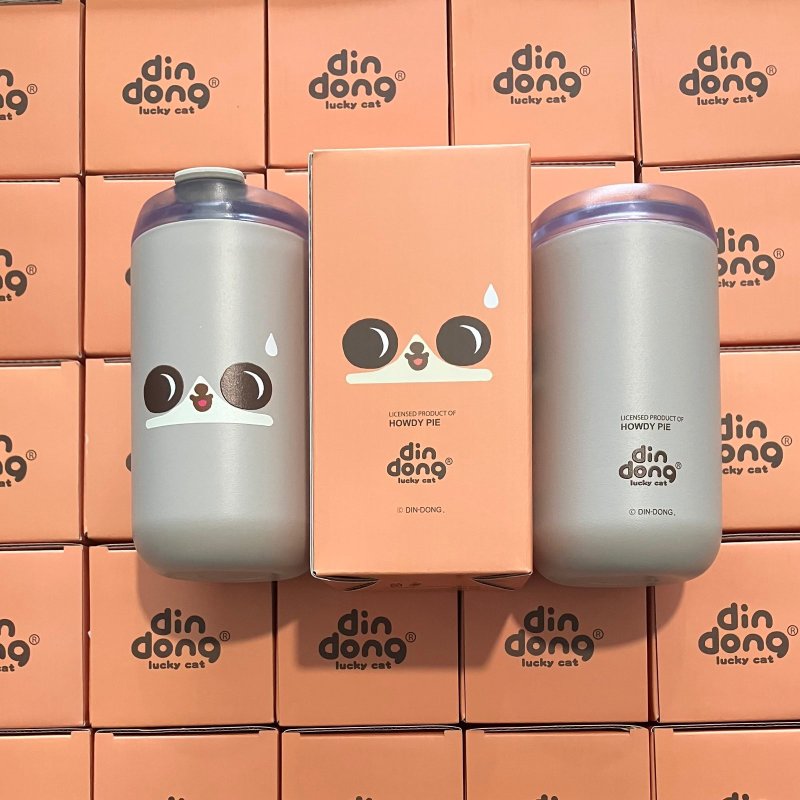 【癲噹Dindong】不銹鋼保溫杯400mL - 保溫瓶/保溫杯 - 不鏽鋼 銀色