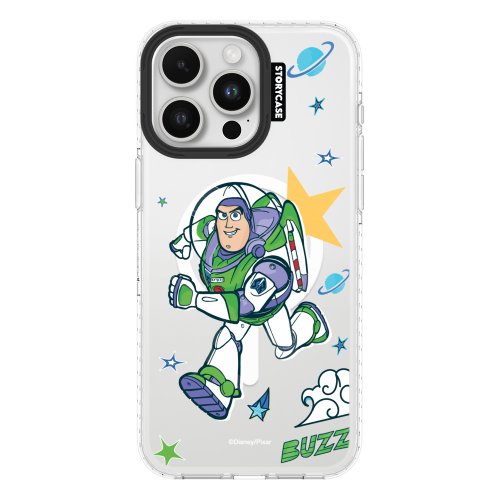 SOUL-CIAL 顏色筆 - 巴斯光年 iPhone 手機殼 磁吸保護殼 Magsafe 透明防摔