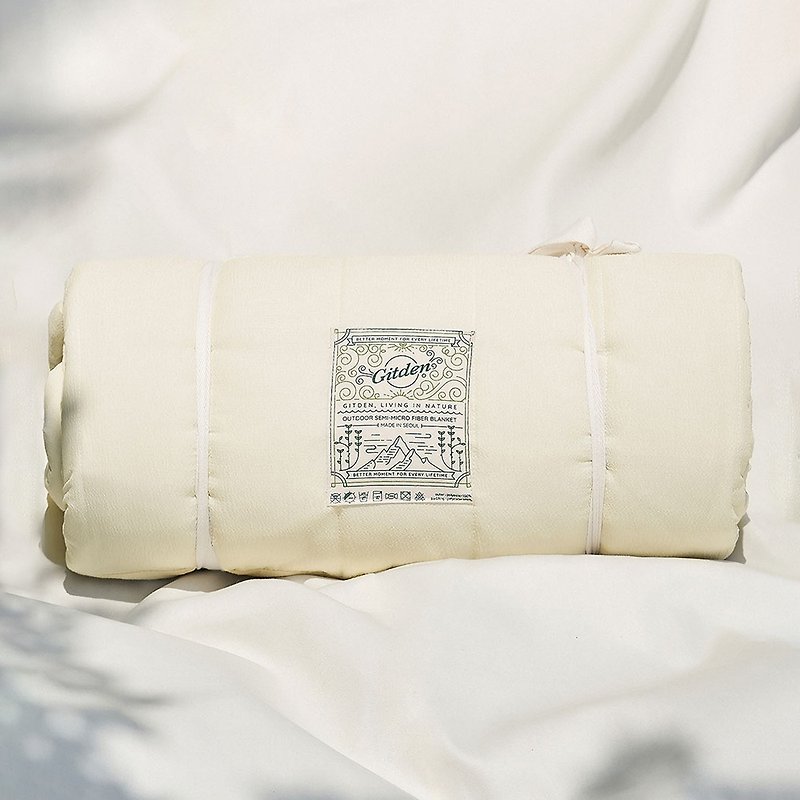 Korea Gitden anti-mosquito seersucker camping double mattress - Bedding - Polyester White