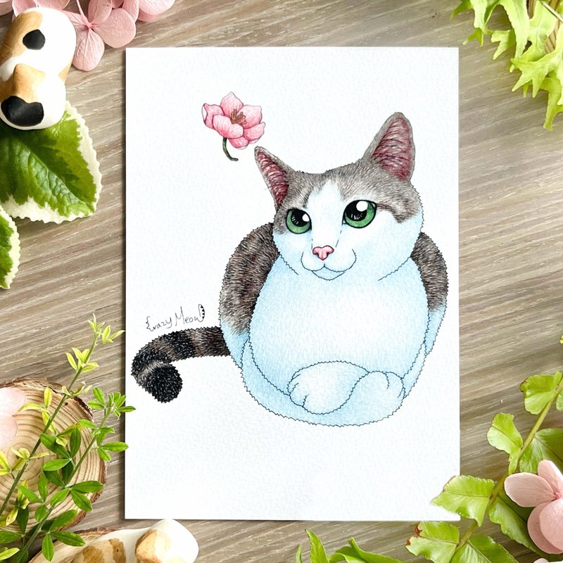 【Cat Maniac】Postcard(125) - Cards & Postcards - Paper Multicolor