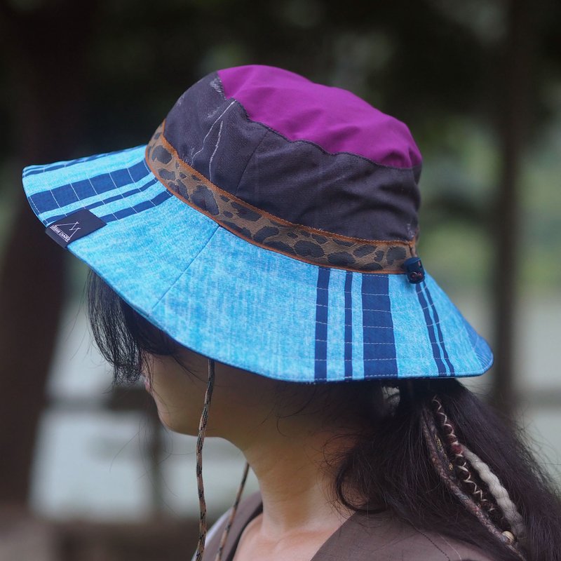 登山帽 Scrap Bucket Hat | 香港手造 - 帽子 - 聚酯纖維 