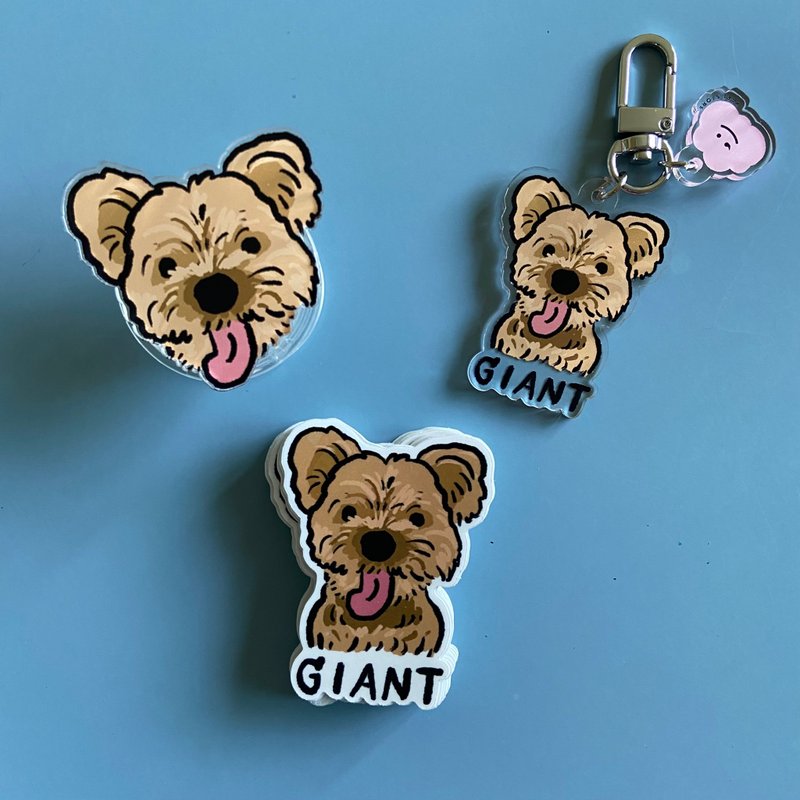 Customized set by Yaf!store - 似顏繪/客製畫 - 防水材質 多色