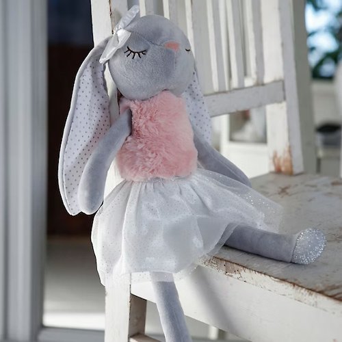三劍客歐陸嚴選 北歐瑞典 Teddykompaniet Kelly 芭蕾兔兔