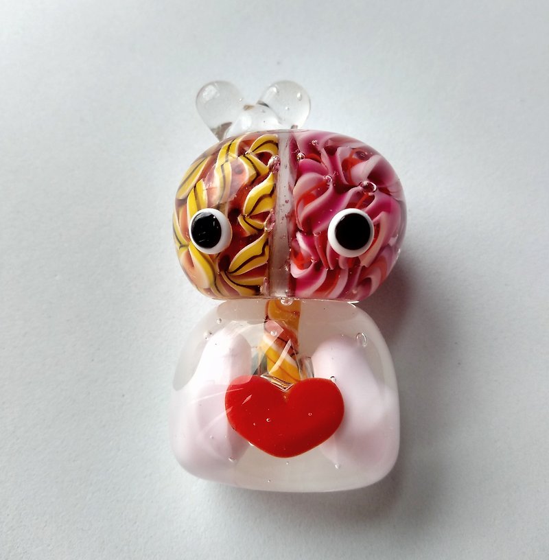 Brain doll - Items for Display - Glass Pink