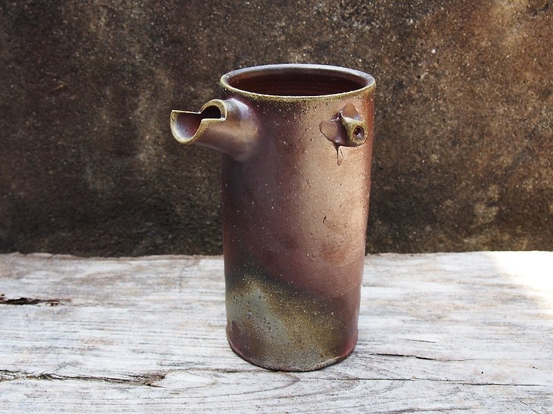 Bizen fry chaser ___ 055 - Other - Pottery Brown
