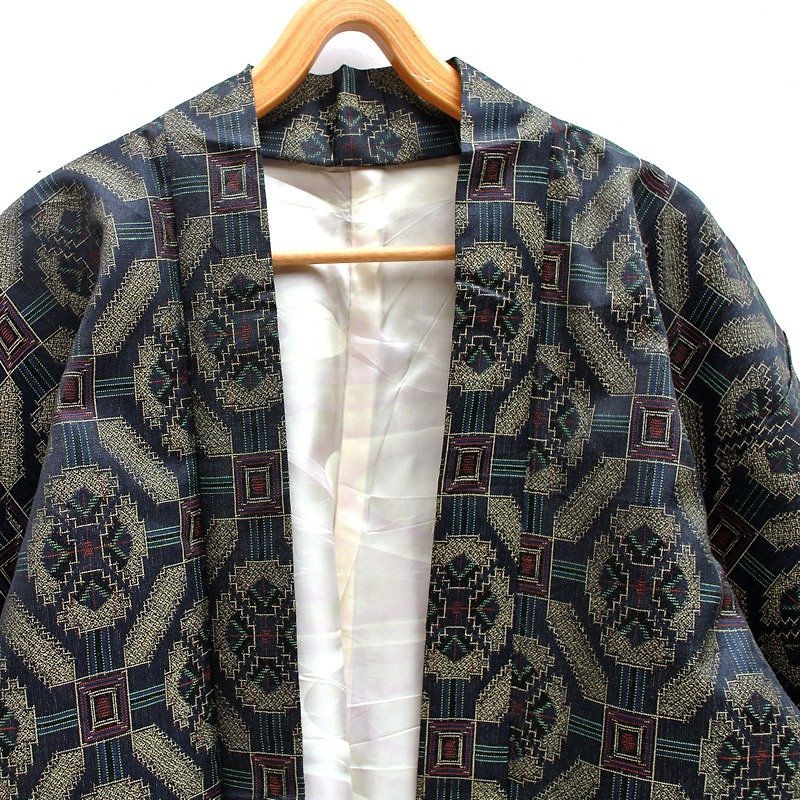 │Slowly│ Japanese Antiques - Light kimono coat K6│ .vintage retro vintage theatrical... - เสื้อแจ็คเก็ต - วัสดุอื่นๆ หลากหลายสี
