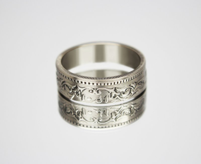 Pakistan Coin Ring 1 rupee 1981 coin rings for men coin rings for women gift - General Rings - Other Metals 