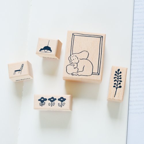 Journal Stamp Set - In the Forest  Planner stamp, Rubber stamp, Scrapbook  - Shop dodolulu Stamps & Stamp Pads - Pinkoi