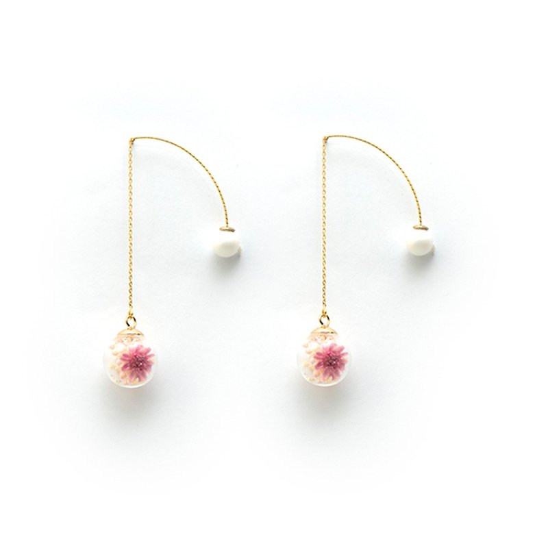 【Flower Garden】 - Cloris Gift Flower Earrings - Earrings & Clip-ons - Plants & Flowers Multicolor