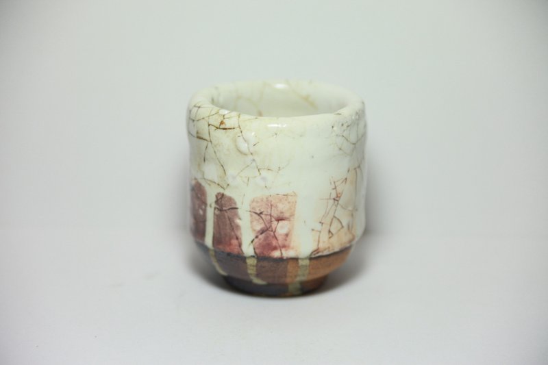 Tibetan JingㅣFlow glaze Shino Cup - ถ้วย - ดินเผา 