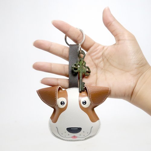 pipo89-dogs-cats Jack Russell keychain, gift for animal lovers add charm to your bag.