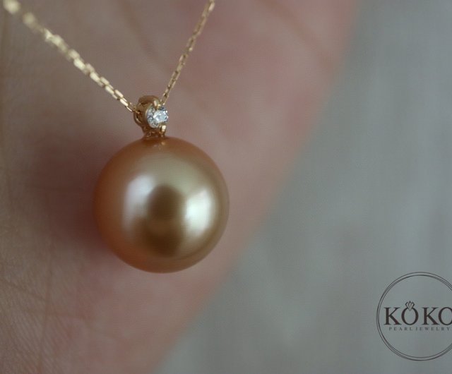 日本直送 パールpearl ネックレスnecklace ダイヤモンド付きネックレス