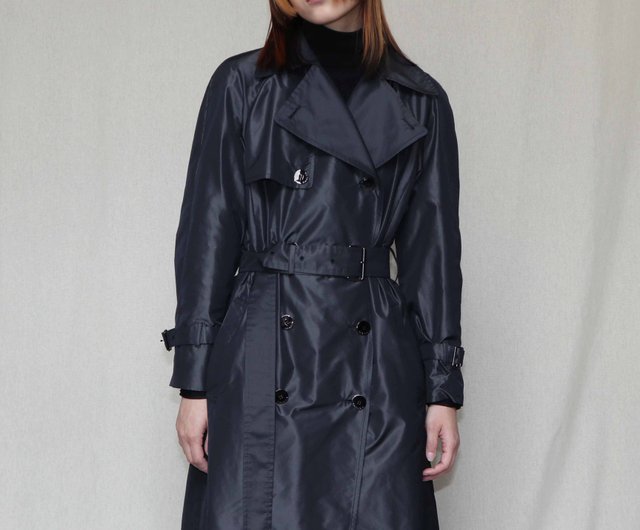 Burberry nylon hot sale trench coat