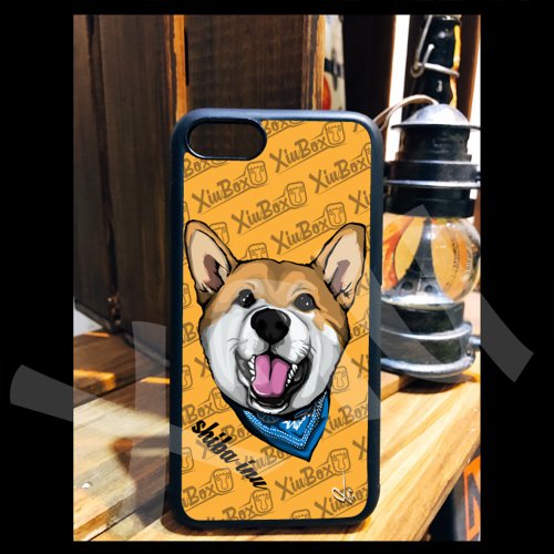 CHIC SHOP 插畫設計館 柴犬 狗 SHIBA 手繪 手機殼 iPhone 14 13 12 11 XR 8 7 6 SE X