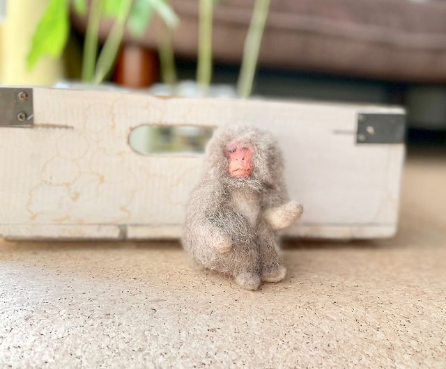 Mofu Japanese Macaque Shop Nekineki Stuffed Dolls Figurines Pinkoi