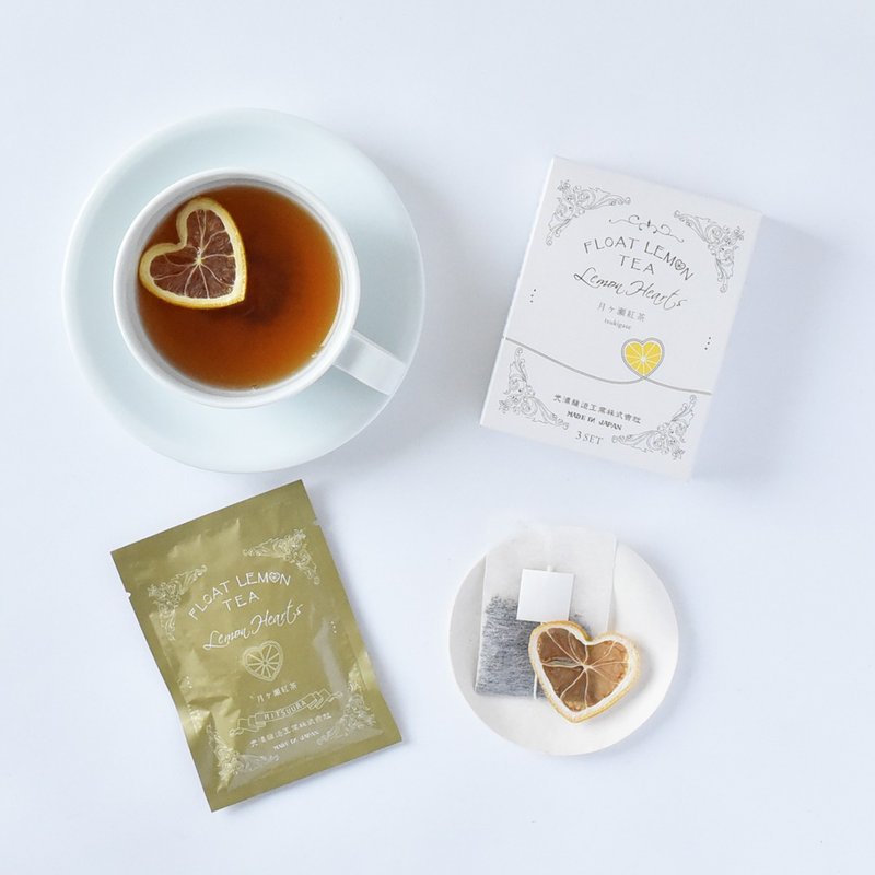 FLT Lemon Heart Tsukigase (tea with heart-shaped dried lemon) - ชา - อาหารสด 