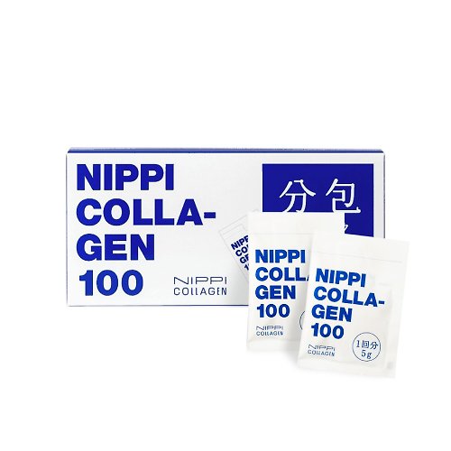 NIPPI Collagen 台灣總代理 【NIPPI】100% 純膠原蛋白胜肽隨身包 - 1盒/5gX30