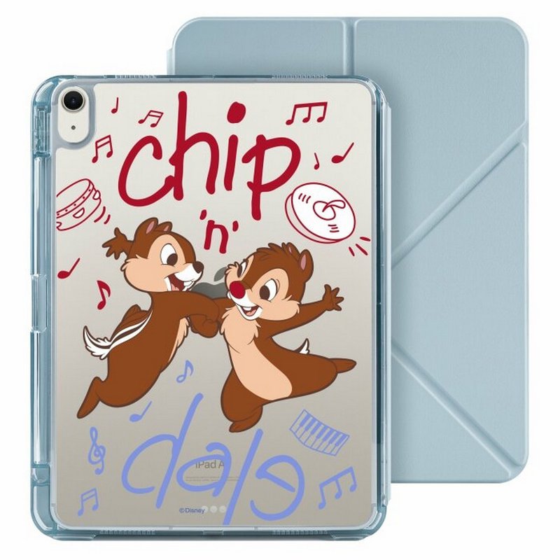 迪士尼 鋼牙與大鼻iPad Air 11/pro13可拆式防摔透明筆槽摺套ipad - 平板/電腦保護殼/保護貼 - 塑膠 多色