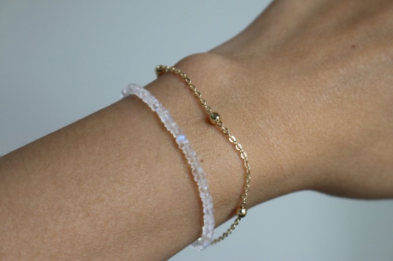 Bracelet basic everyday - keep it simple - - Bracelets - Precious Metals Gold