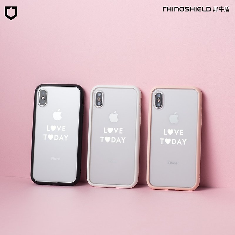 Mod NX邊框背蓋兩用殼/情人限定-Love Today  for iPhone系列 - 手機配件 - 塑膠 多色