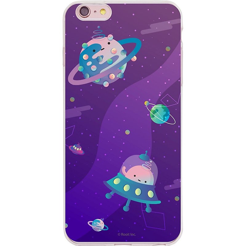 New generation - [Purple outer space] - no personal star Roo-TPU phone case "iPhone / Samsung / HTC / LG / Sony / millet / OPPO", AA0BB04 - Phone Cases - Silicone Purple