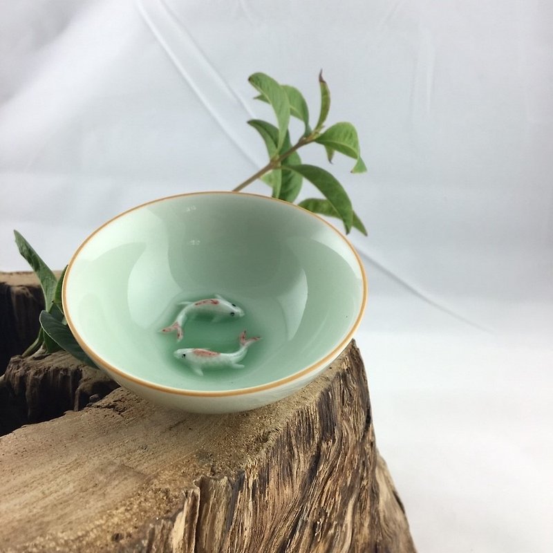 CereiZ生活品味・雙魚杯 - 花瓶/花器 - 陶 白色