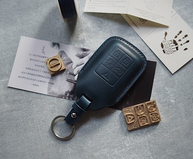 Customized Handmade Leather Volvo Car key Case.Car Key Holder/Case,Gift -  Shop pixiakepxk Keychains - Pinkoi