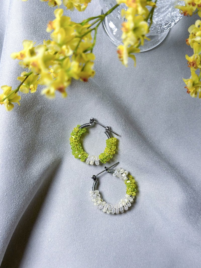 Hotaru hoop earrings - ต่างหู - โลหะ 