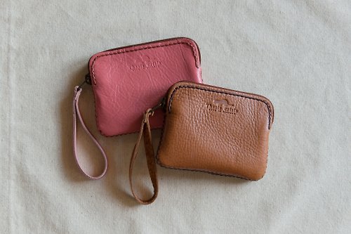 Thesis Crisis LUCKY BAG- 2 OF TRIPLET MINI COIN PURSE MADE OF COW LEATHER