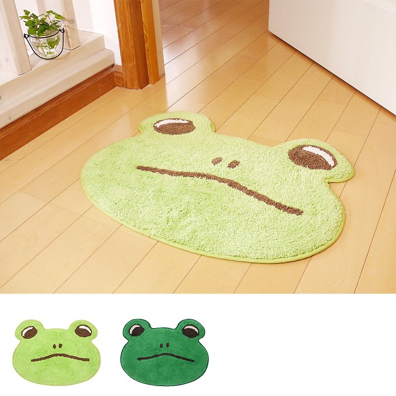 【Reservation】India Made Frog Rug - Rugs & Floor Mats - Cotton & Hemp Green
