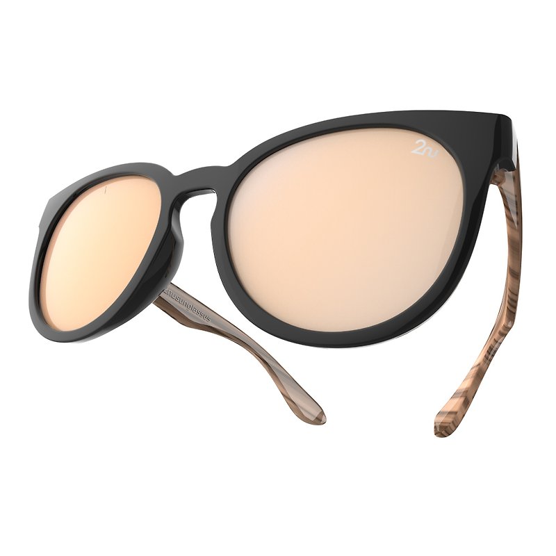 2NU - HALO 太陽眼鏡 - 眼鏡/眼鏡框 - 塑膠 粉紅色