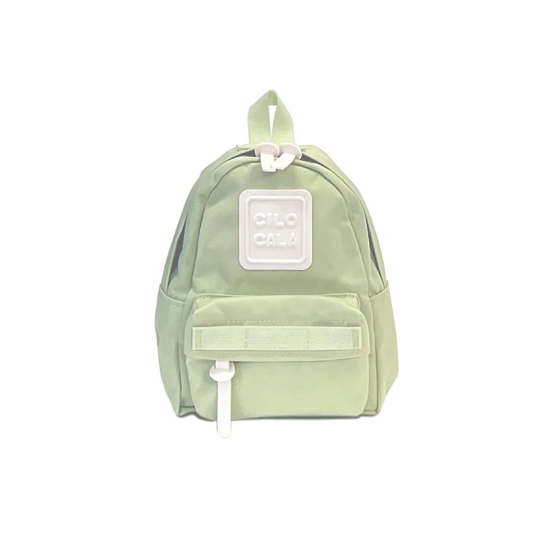 Light Green Color Backpack (XS size) - กระเป๋าเป้สะพายหลัง - วัสดุอื่นๆ 