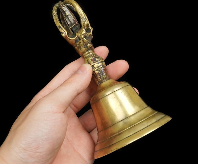 日本東密法器-17-19世紀.江戶時期金剛鈴菩多佛教文物｜其他人氣