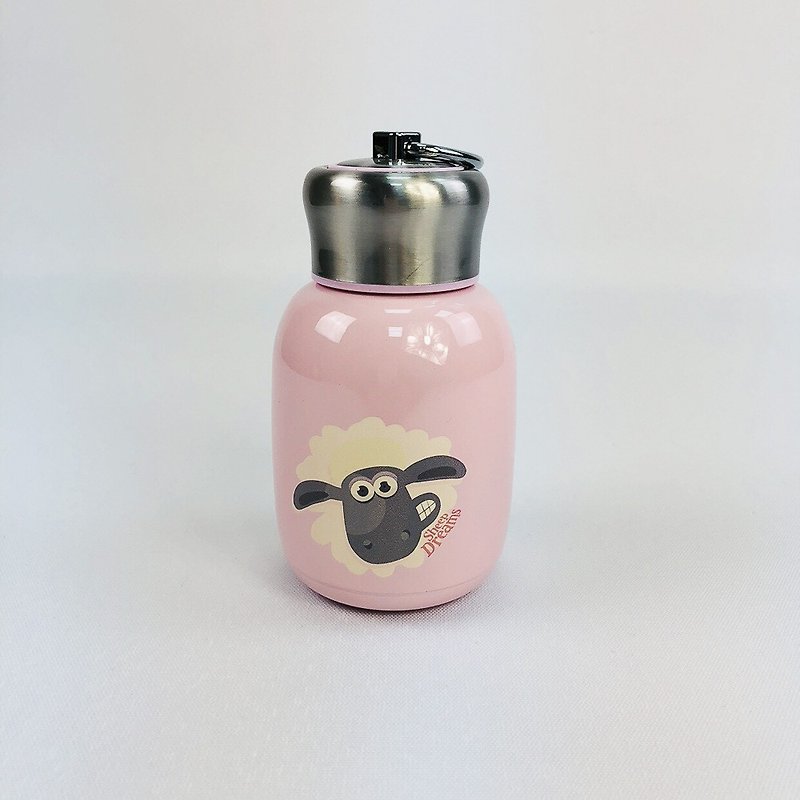 Shaun The Sheep Authorized - Fashion Mini Thermos (Pink) - อื่นๆ - โลหะ ขาว