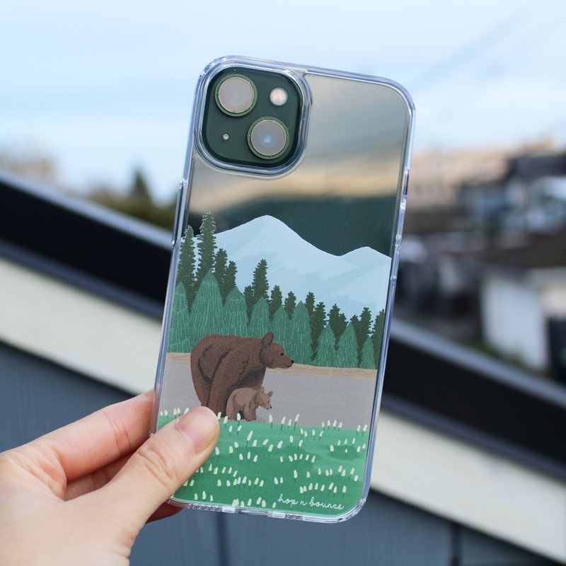 小熊 透明防摔手機殼 (支援全系列 iPhone) - 手機殼/手機套 - 塑膠 