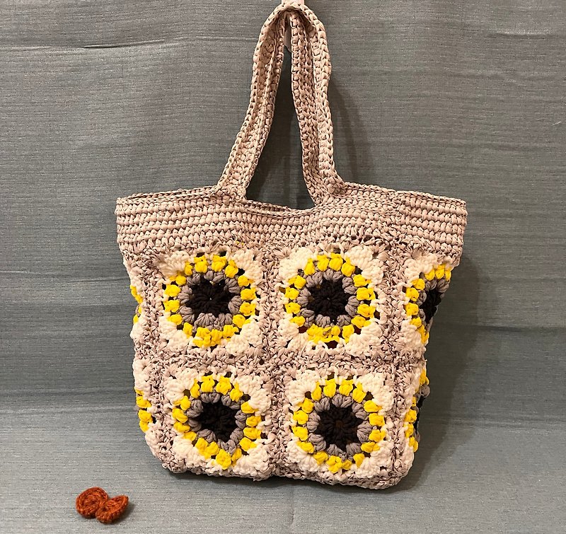 Sunflower Medium Tote - Handbags & Totes - Other Man-Made Fibers Multicolor