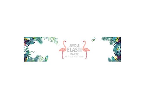 ELASTI台灣機能運動服飾 【ELASTI】時尚運動毛巾-叢林樂園