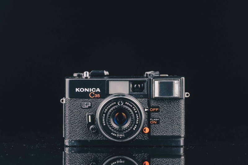 KONICA C35 EF #5228 #135底片相機 - 相機/拍立得/底片相機 - 其他金屬 黑色