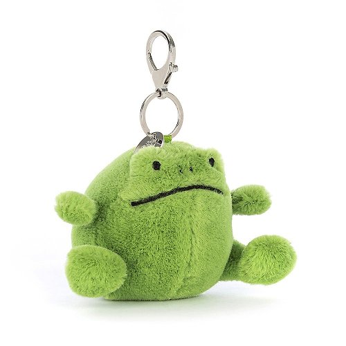 Jellycat 吊飾鑰匙圈 Ricky Rain Frog 大眼蛙鑰匙圈 哭哭蛙吊飾