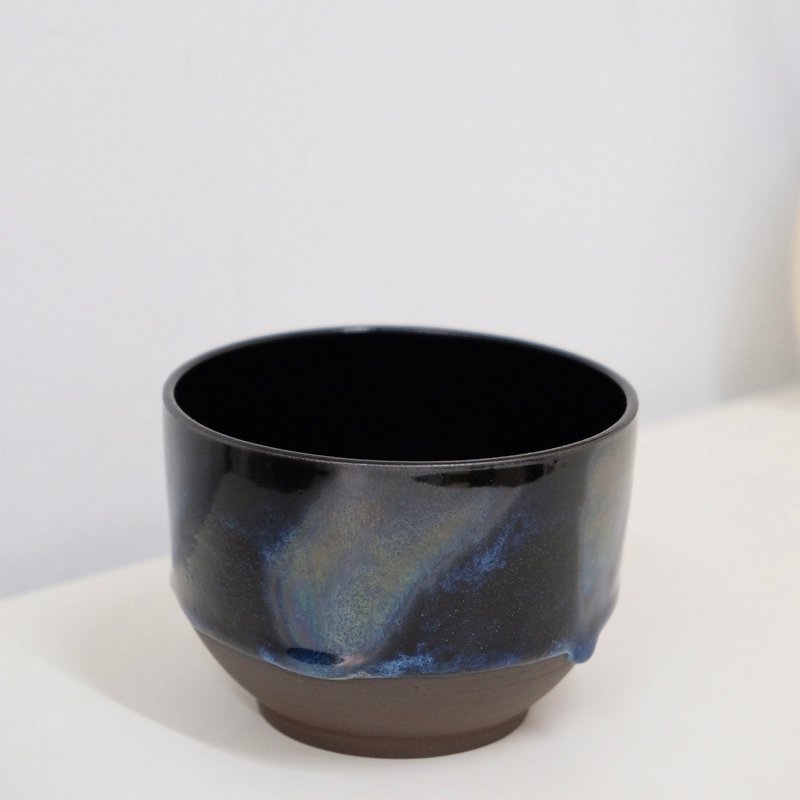 Starry Black Clay Bowl - Bowls - Pottery Black